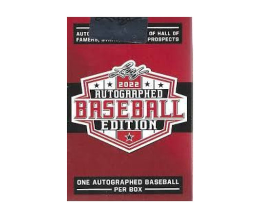 2022 Leaf Autographed Baseball Edition*