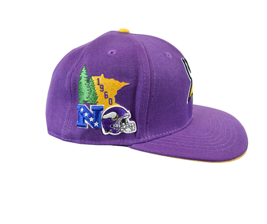 Minnesota Vikings Prostandard Snapback Hat Purple*