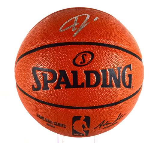 Giannis Anteounkmpo Signed Basketball"