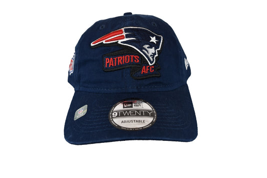 New England Patriots New Era Blue 9Twenty Adjustable Hat*