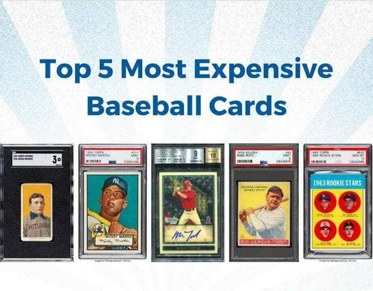 Top 5 Most Expensive Baseball Cards