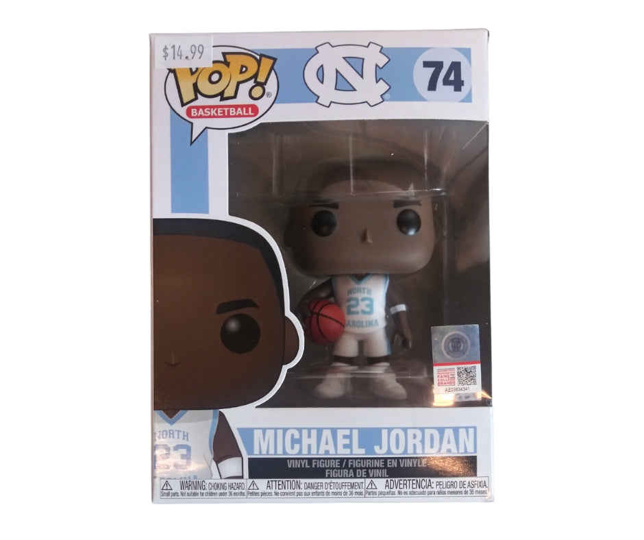 Michael Jordan North Carolina Funko Pop# 74