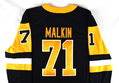 Evgeni Malkin Pittsburgh Penguins Adidas Black Jersey
