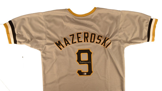 Bill Mazeroski Signed Custom Jersey