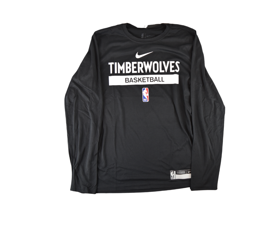 Minnesota Timberwolves Nike  Legend Long Sleeve T-Shirt Black