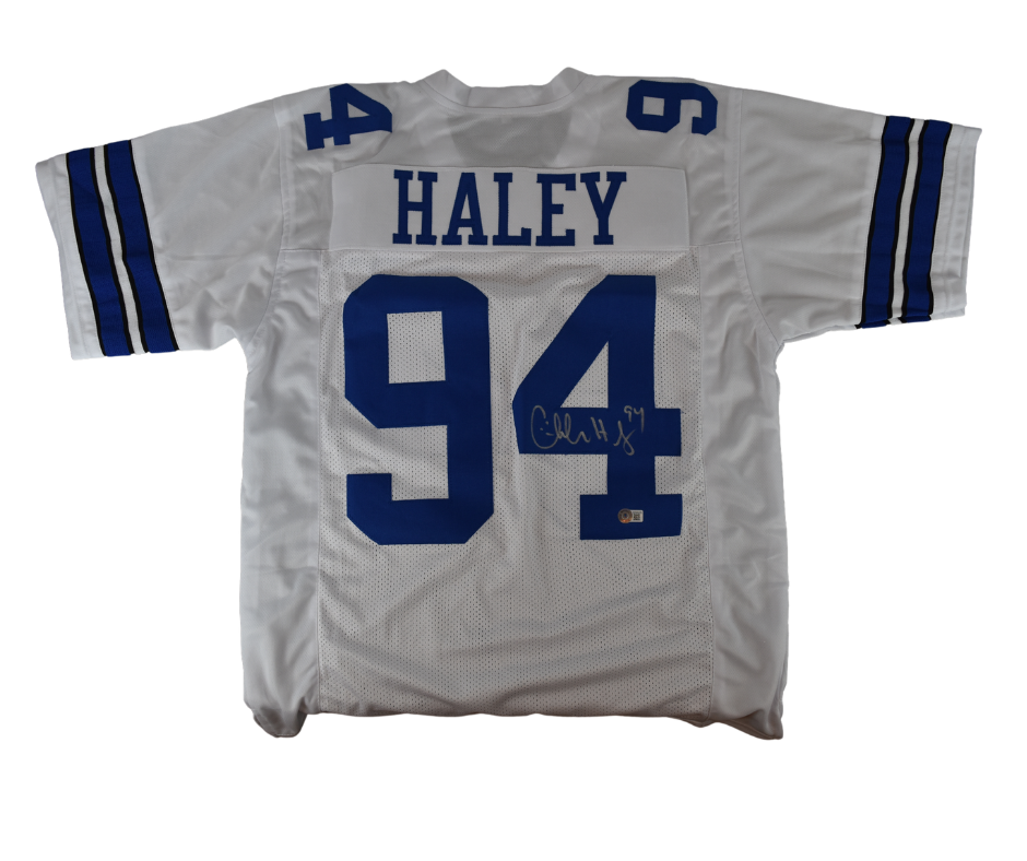 Charles Haley Dallas Cowboys Signed Custom Jersey