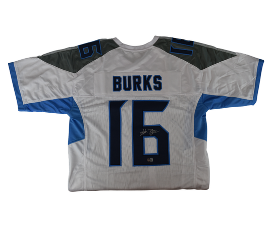Treylon Burks Tennessee Titans Signed Custom Jersey