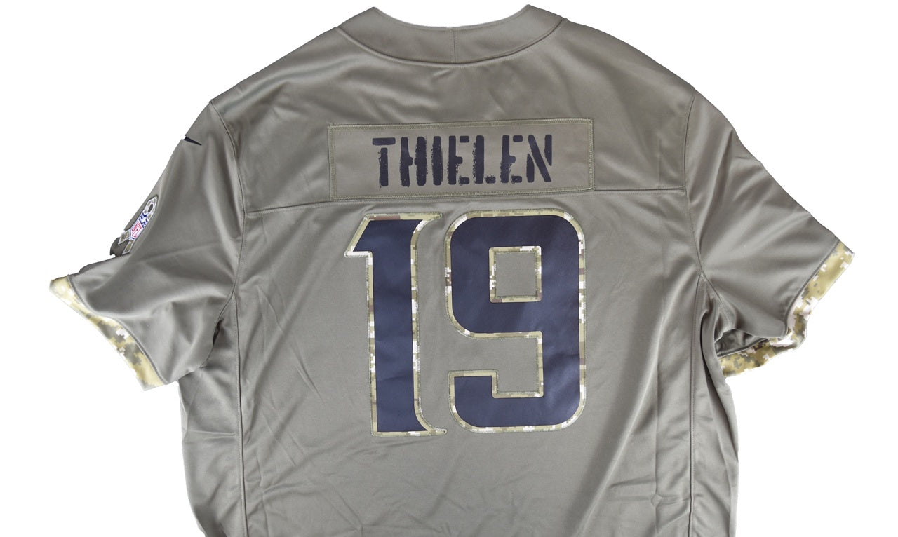 Adam Thielen Minnesota Vikings Nike Atmosphere Gray Jersey*