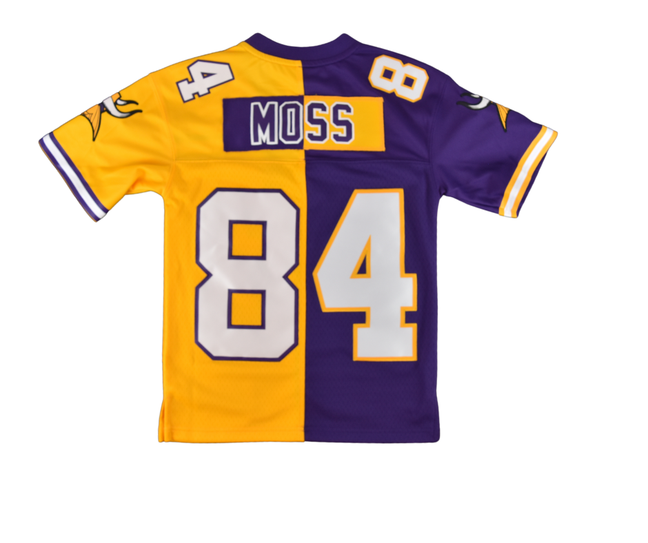 Randy Moss Minnesota Vikings Mitchell & Ness Split Legacy Jersey"*