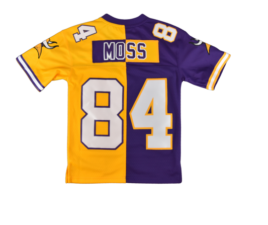Randy Moss Minnesota Vikings Mitchell & Ness Split Legacy Jersey"*