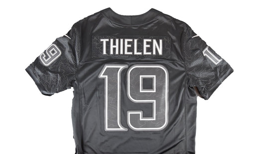 Adam Thielen Minnesota Vikings Nike Black Reflective Jersey*