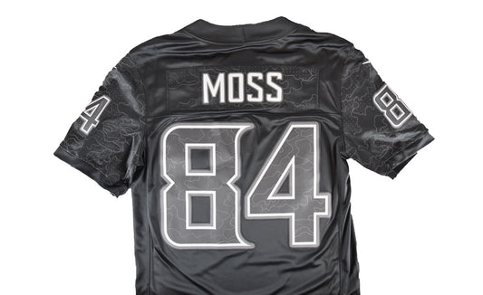 Randy Moss Minnesota Vikings Nike Reflective Black Jersey*"