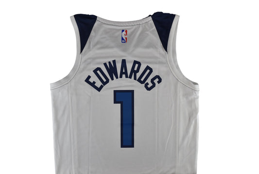 Minnesota Timberwolves Anthony Edwards Fanatics White Fastbreak Jersey*