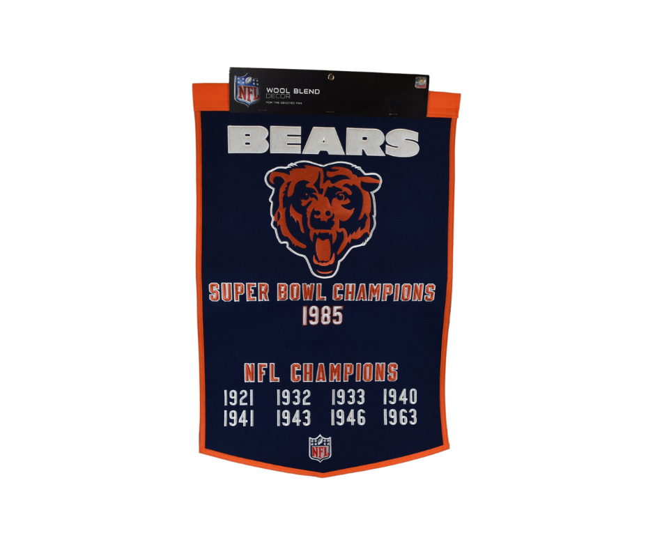 Wool Dynasty Banner - Chicago Bears