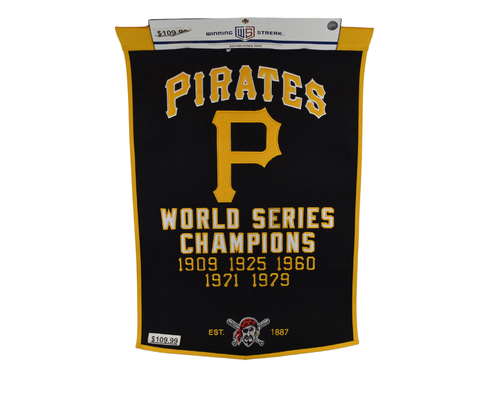 Wool Dynasty Banner - Pittsburgh Pirates*