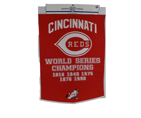 Wool Dynasty Banner - Cincinnati Reds*