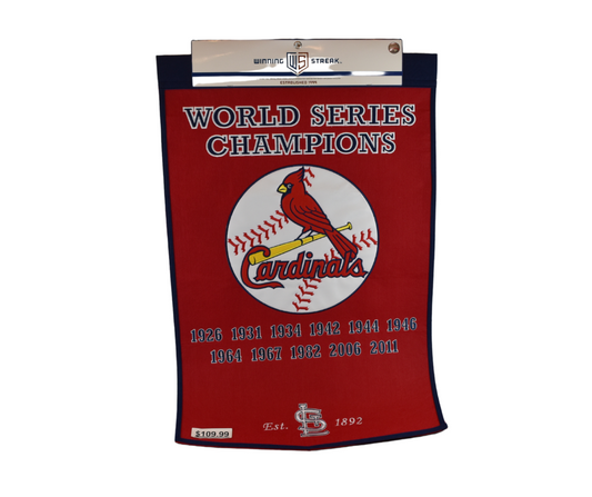 Wool Dynasty Banner - St. Louis Cardinals*