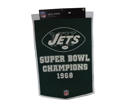 Wool Dynasty Banner - New York Jets*