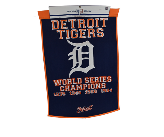 Wool Dynasty Banner - Detroit Tigers*