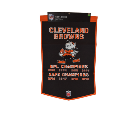 Wool Dynasty Banner - Cleveland Browns