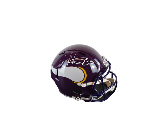 Minnesota Vikings Cris Carter Signed Full Size Replica Helmet*
