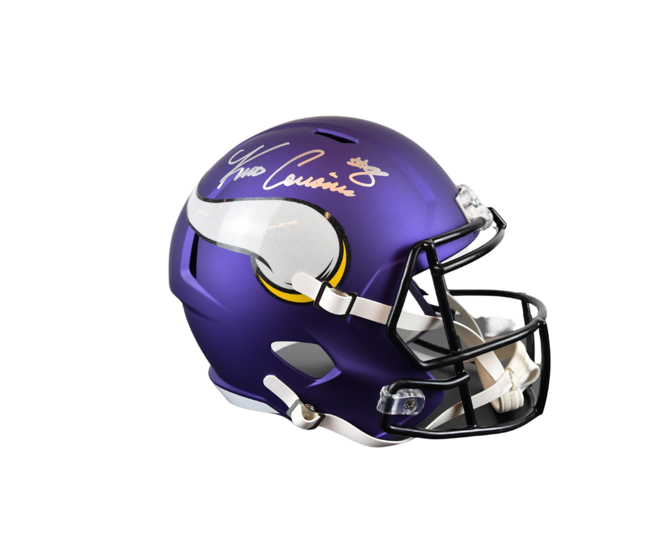 Kirk Cousins Minnesota Vikings Signed Full-Size Replica Helmet