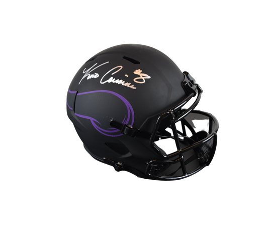 Kirk Cousins Minnesota Vikings Signed Eclipse Full-Size Replica Helmet