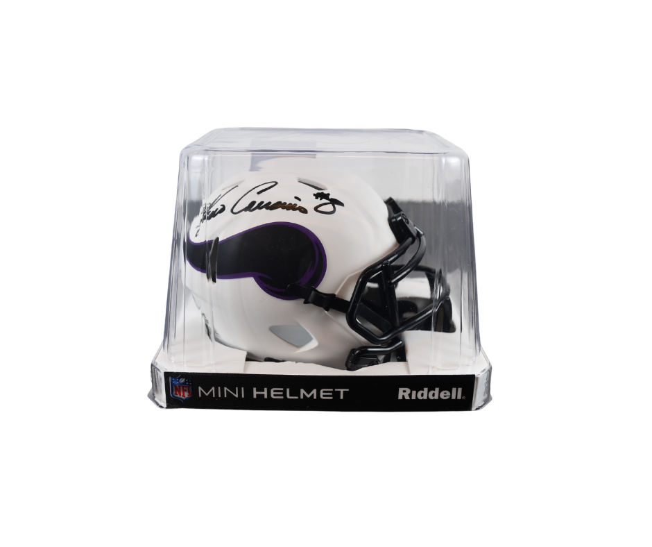 Kirk Cousins Minnesota Vikings Signed Lunar Eclipse Mini Helmet*