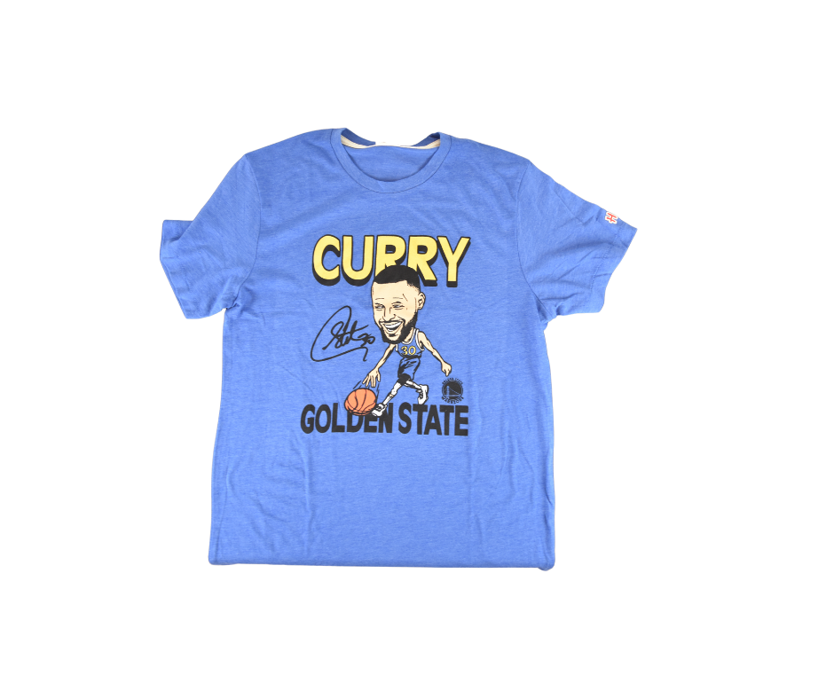 Stephen Curry Golden State Warriors Caricature T-shirt*