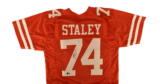 Joe Staley San Francisco 49ers Signed Custom Jersey