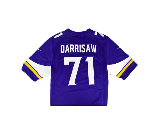 Christian Darrisaw Minnesota Vikings Nike Purple Jersey*