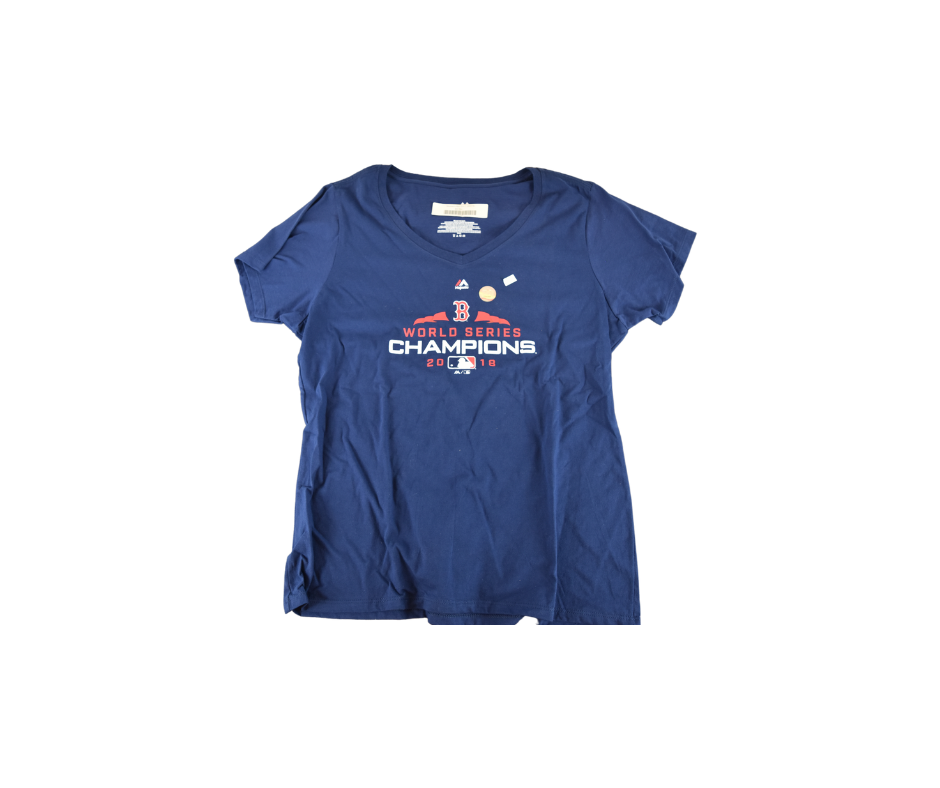 Boston Red Sox 2018 World Series Champions T-Shirt XL