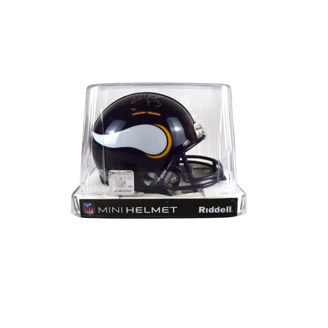 Riddell John Randle Minnesota Vikings Signed Mini Helmet*