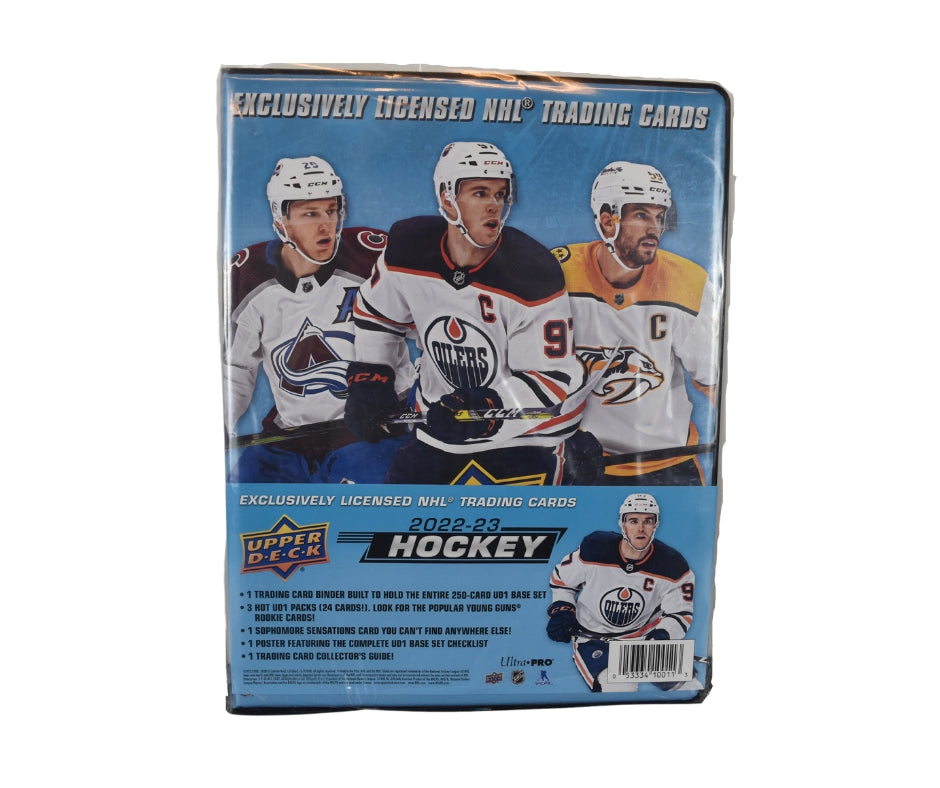 2022-23 Upper Deck Series 1 Hockey Starter Kit