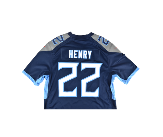 Derrick Henry Tennessee Titans Nike Navy Jersey*
