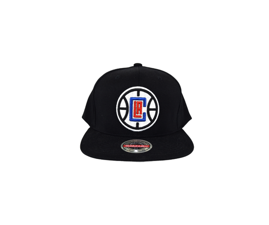 Los Angeles Clippers Mitchell and Ness Black Adjustable Hat*