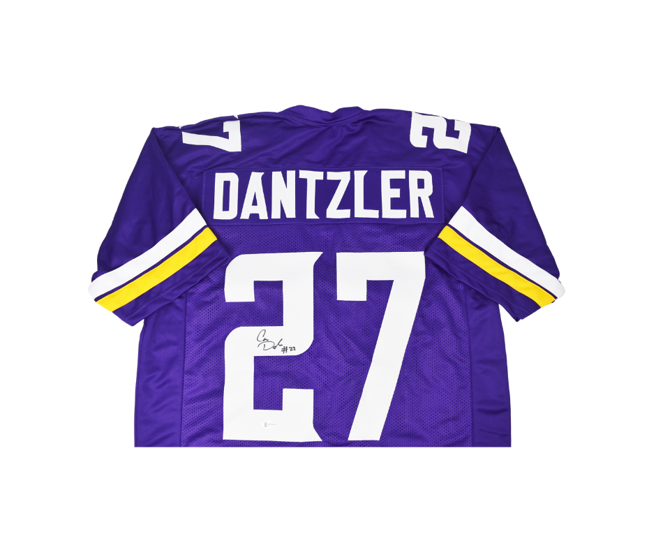 Minnesota Vikings Cameron Dantzler Custom Signed Purple Jersey