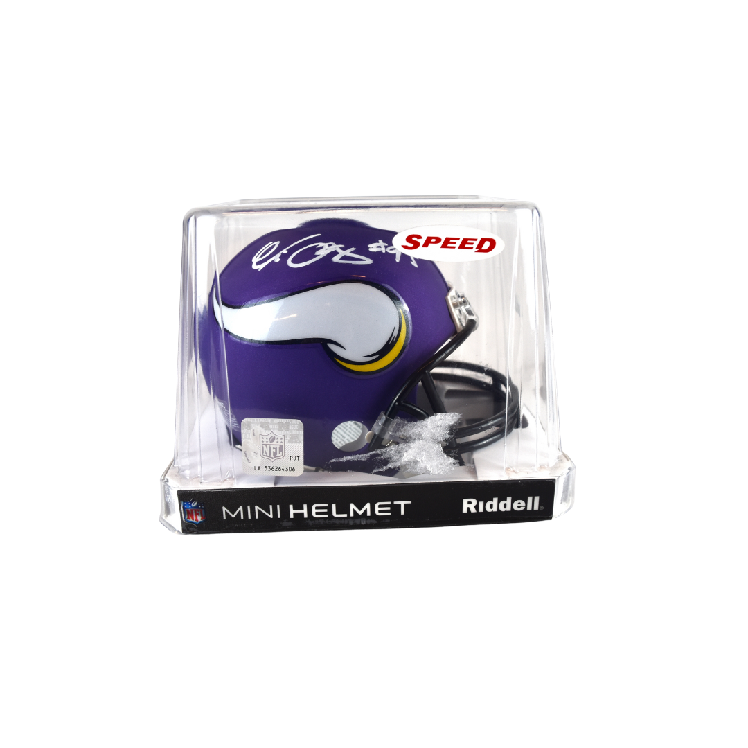 Riddell Ifeadi Odenigbo Minnesota Vikings Signed Mini Helmet*