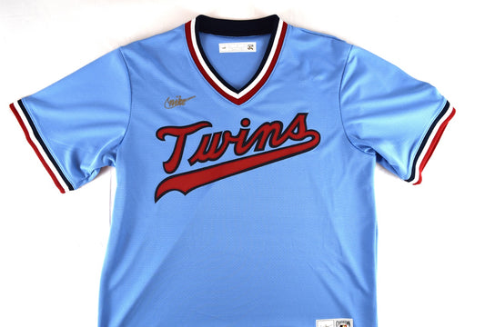 Minnesota Twins Nike Cooperstown Collection Light Blue Jersey