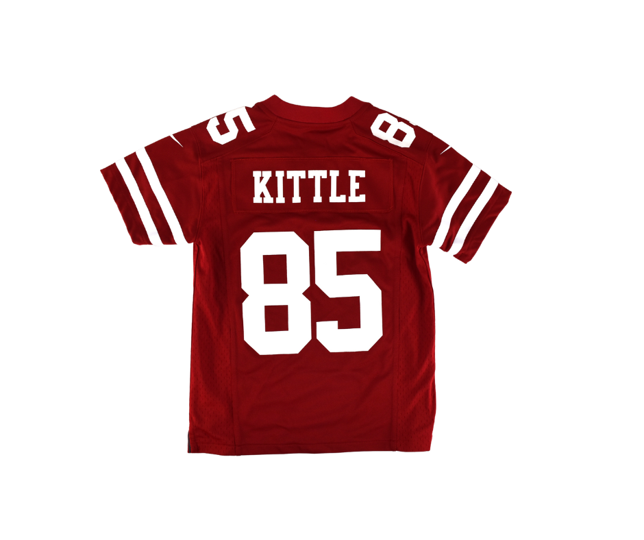 George Kittle San Francisco 49ers Nike Red Youth Jersey*