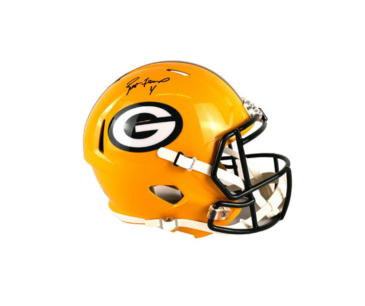 Brett Favre Green Bay Packers Full Size Signed Replica Helmet
