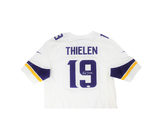 Minnesota Vikings Adam Thielen Signed White Nike Jersey