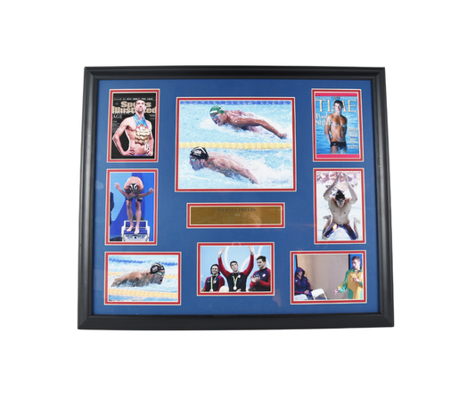 Michael Phelps - Olympic Collage Framed Photo*
