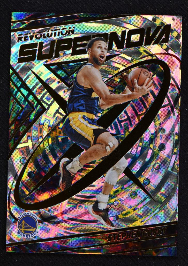 2022-23 Revolution Basketball Supernova Fractal #5 Stephen Curry - Warriors