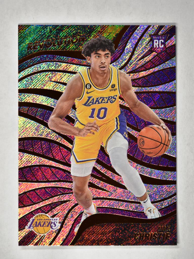 2022-23 Revolution Basketball Base Rookies #111 Max Christie - Lakers