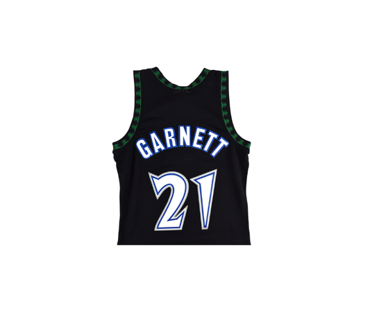 Kevin Garnett Minnesota Timberwolves Mitchell and Ness Black Jersey*