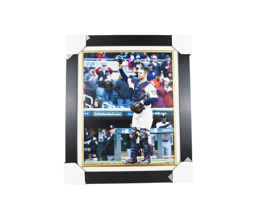 Joe Mauer Last Catch - Minnesota Twins Framed Photo