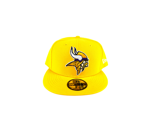 Minnesota Vikings New Era 59Fifty Gold Fitted Hat*