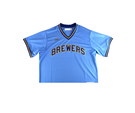 Brewers Cooperstown Collection Team Blue T-Shirt*