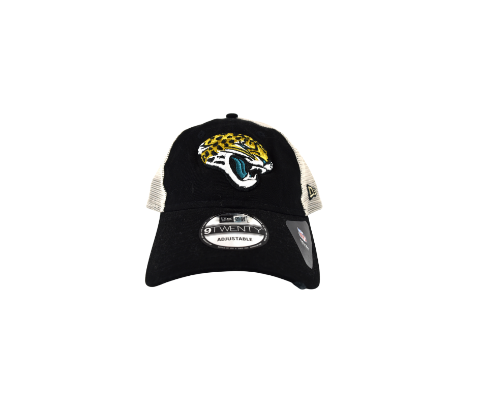 Jacksonville Jaguars New Era 9Twenty Black Adjustable Hat*